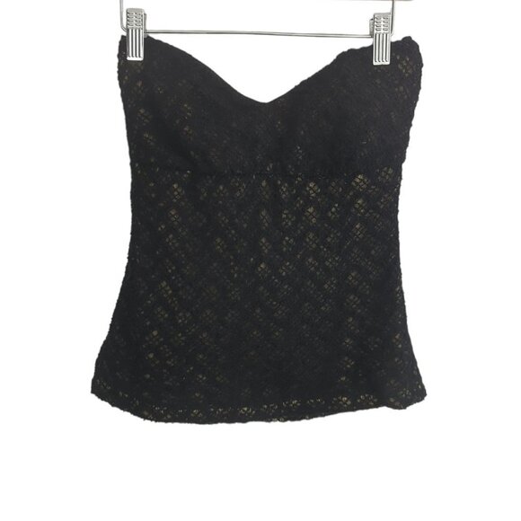 Urban Outfitters Tops - Urban Outfitters Pins  and Needles Lace Zip Back Top